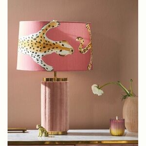 Anthropologie leopard 🐆 lampshade